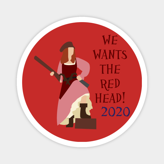 We Wants the Redhead! Magnet by Twenty Something in Orlando